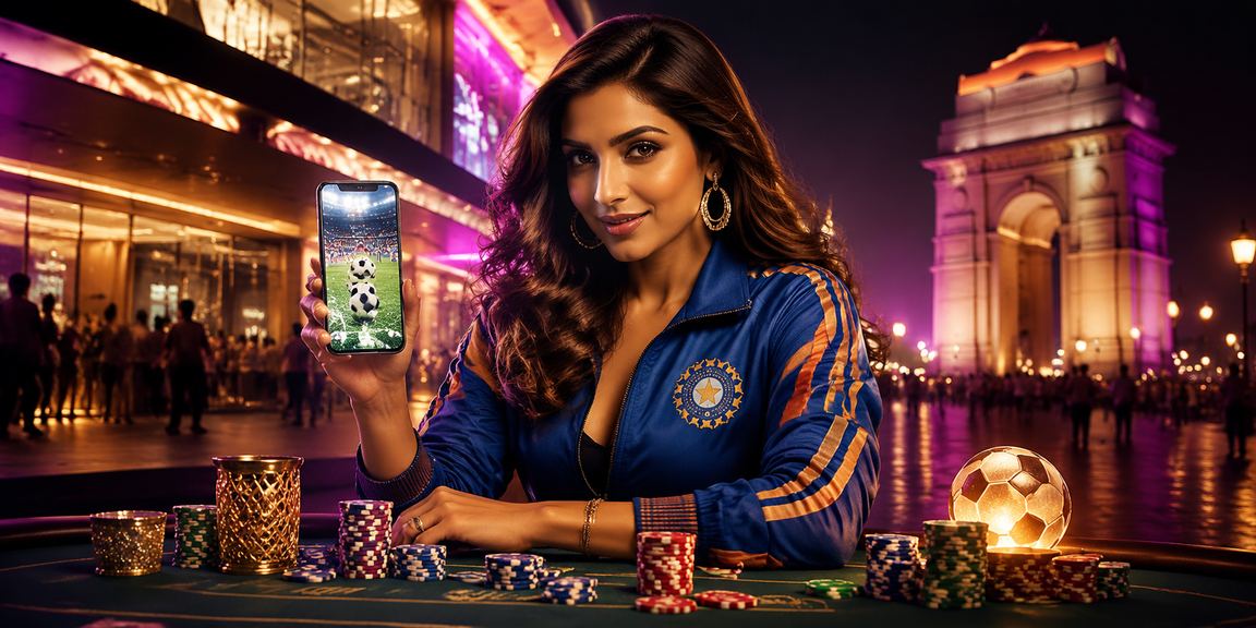 Bollywood themed cricket betting ambiance in Delhi