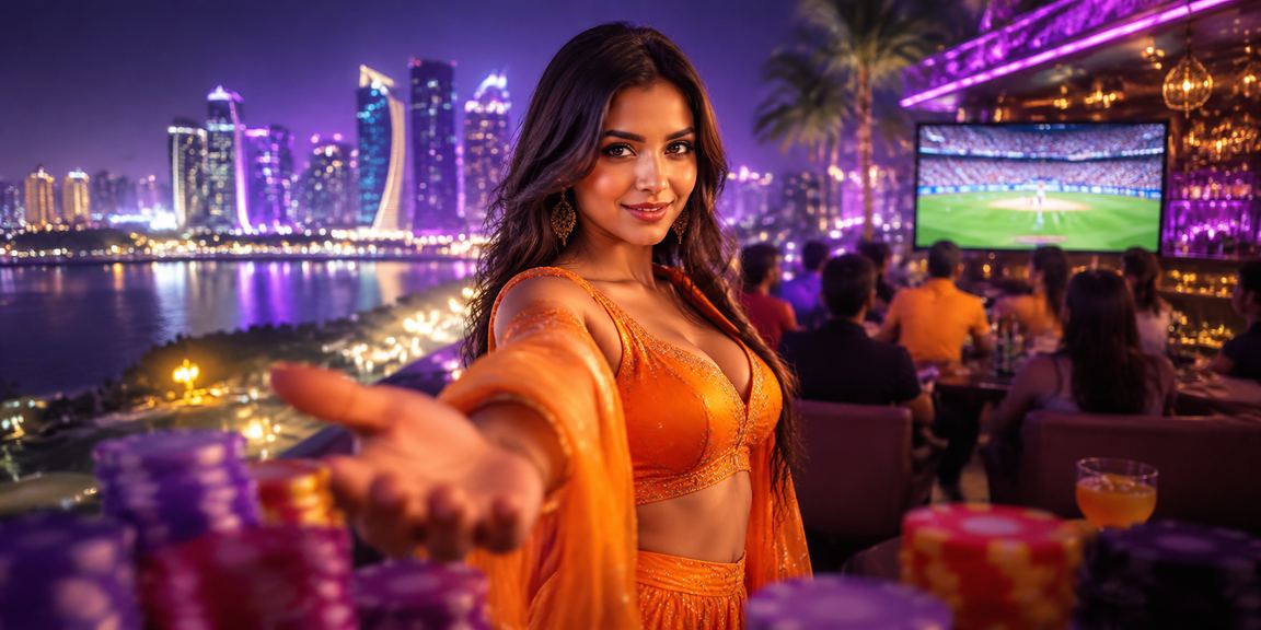 India cricket betting digital neon lights